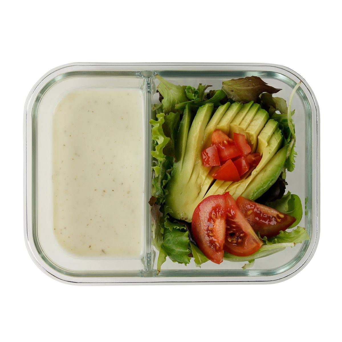 Boîte à repas en verre avec deux compartiments 1000 ml Fackelmann Move - Image 2