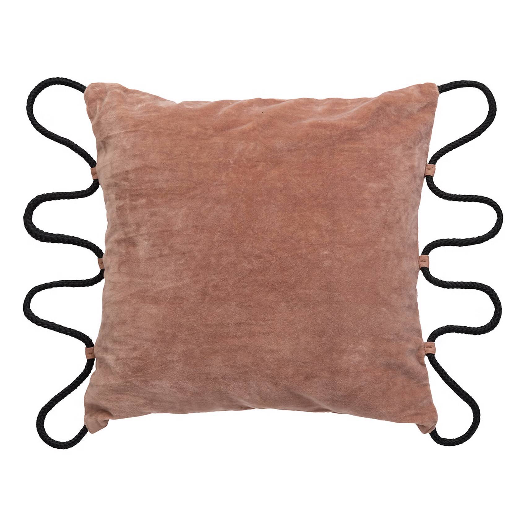Atmosphera - Coussin velours avec corde - ATMOSPHERA - Image 1