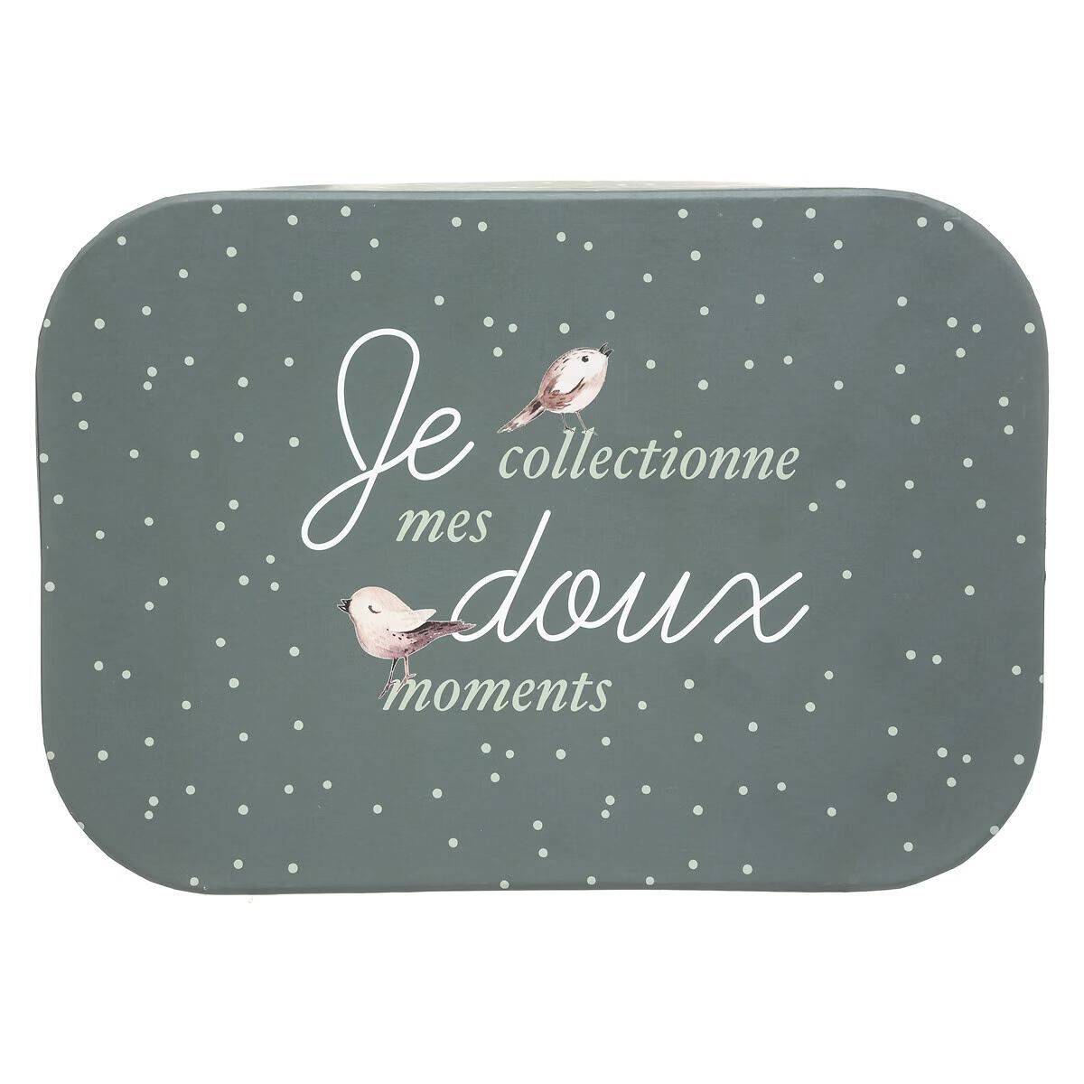 Lot de 3 Boîtes de Rangement "Forêt" 36cm Multicolore - Image 6