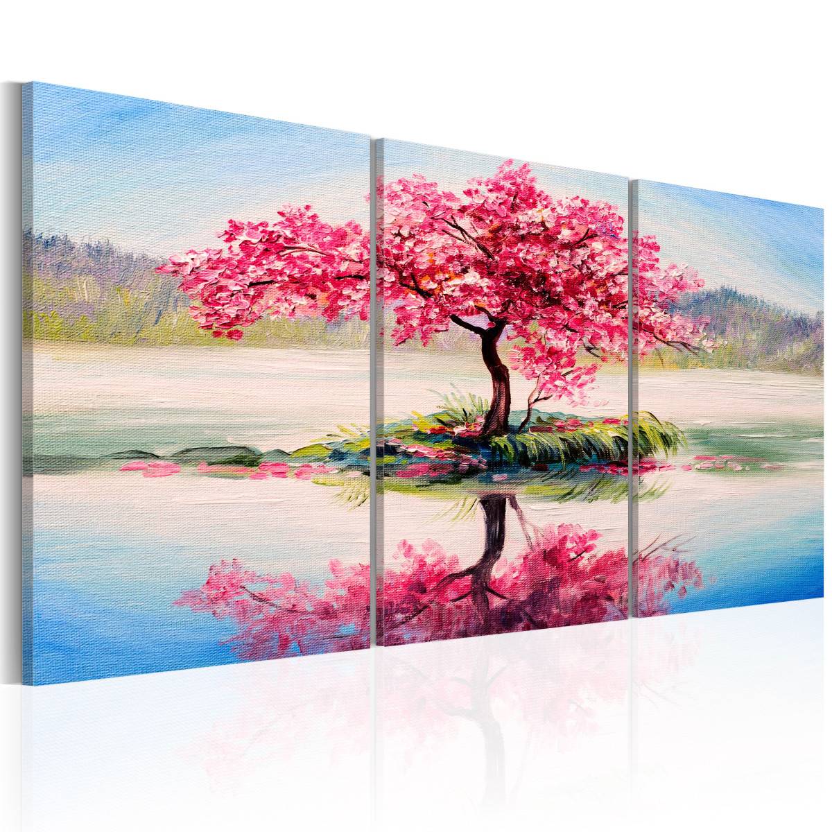 Tableau Imprimé "Spring Island" 60 x 120 cm - Image 1