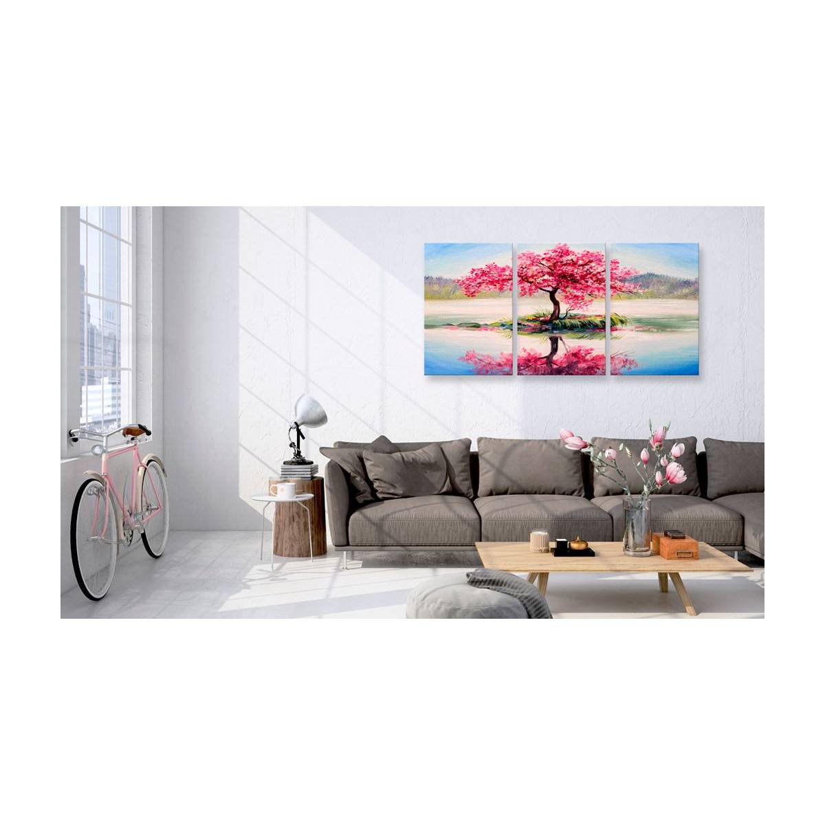Tableau Imprimé "Spring Island" 60 x 120 cm - Image 2