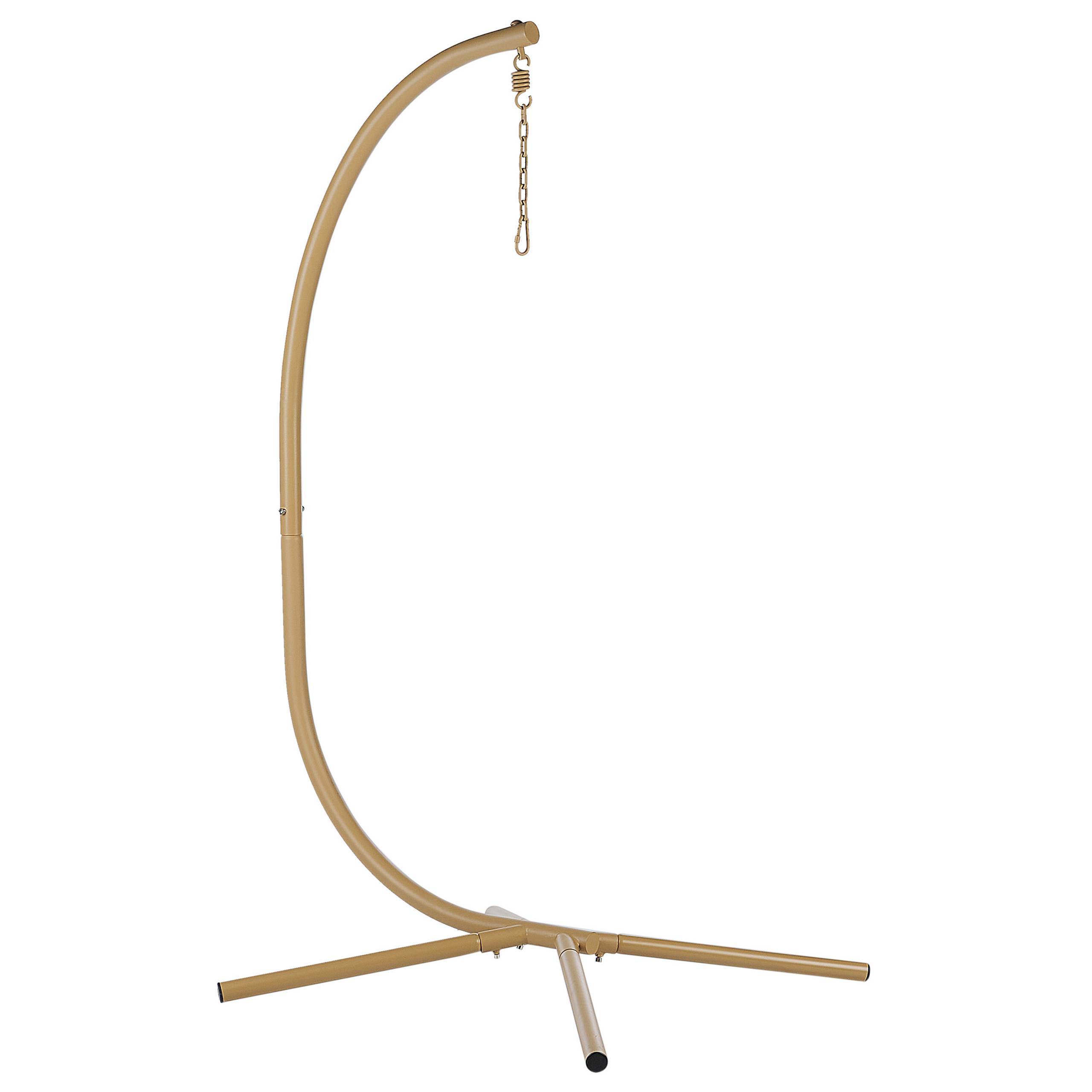 Beliani - Chaise porte-à-faux Tissu Beige ARCO - Beliani - Image 7