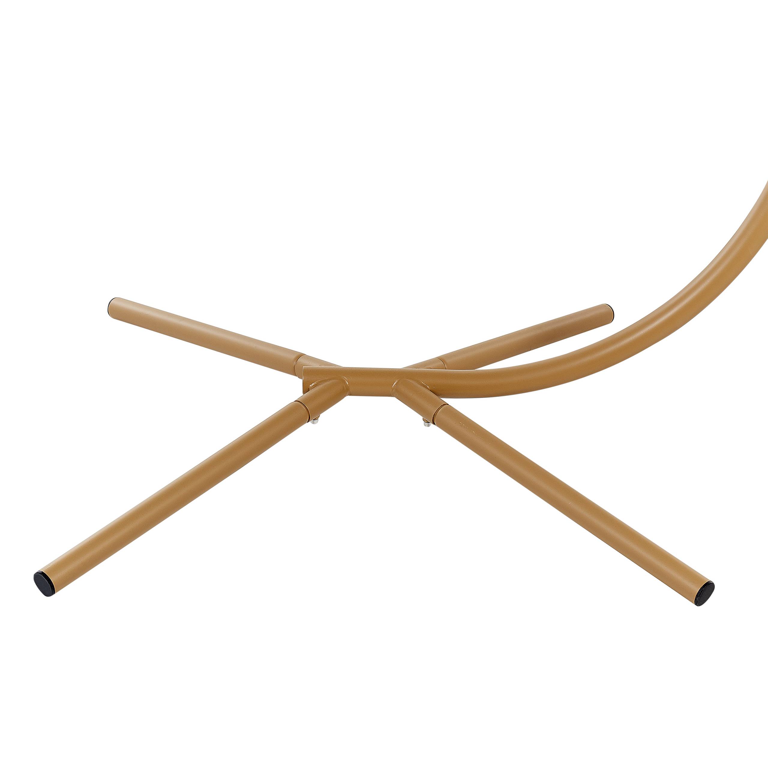 Beliani - Chaise porte-à-faux Tissu Beige ARCO - Beliani - Image 9