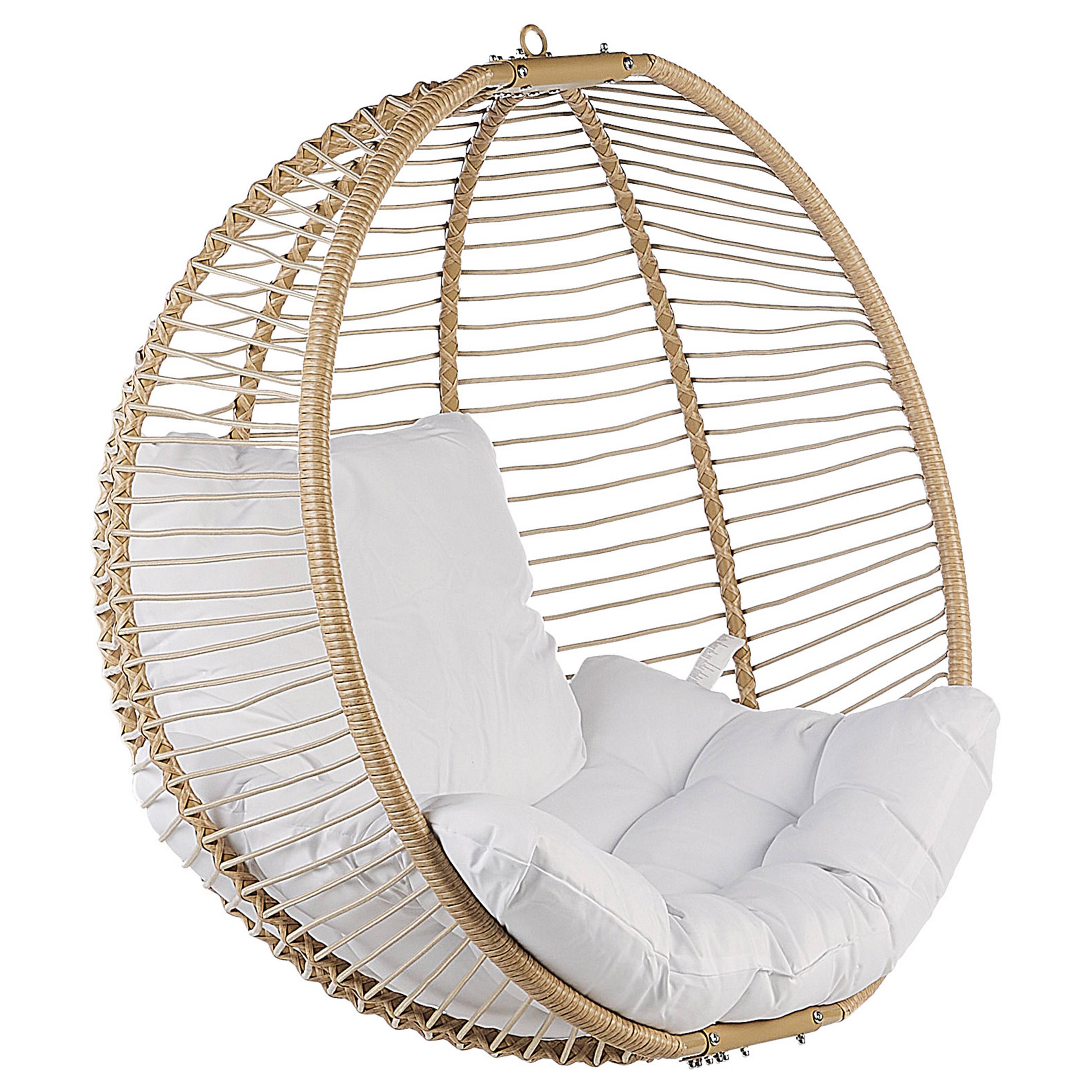 Beliani - Chaise porte-à-faux Tissu Beige ARCO - Beliani - Image 6