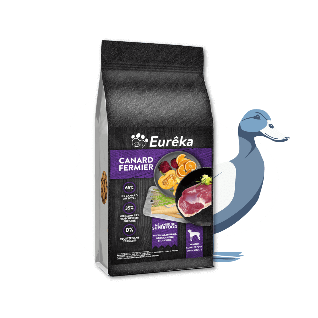 Croquettes chien adulte holistic sans céréales - Canard Fermier - 2 Kg - Image 1