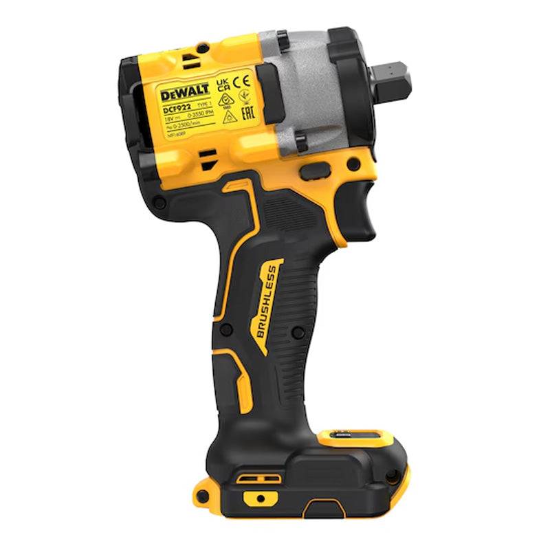 Boulonneuse à chocs 1/2' XR 18V brushless DEWALT - DCF922NT-XJ - Image 4