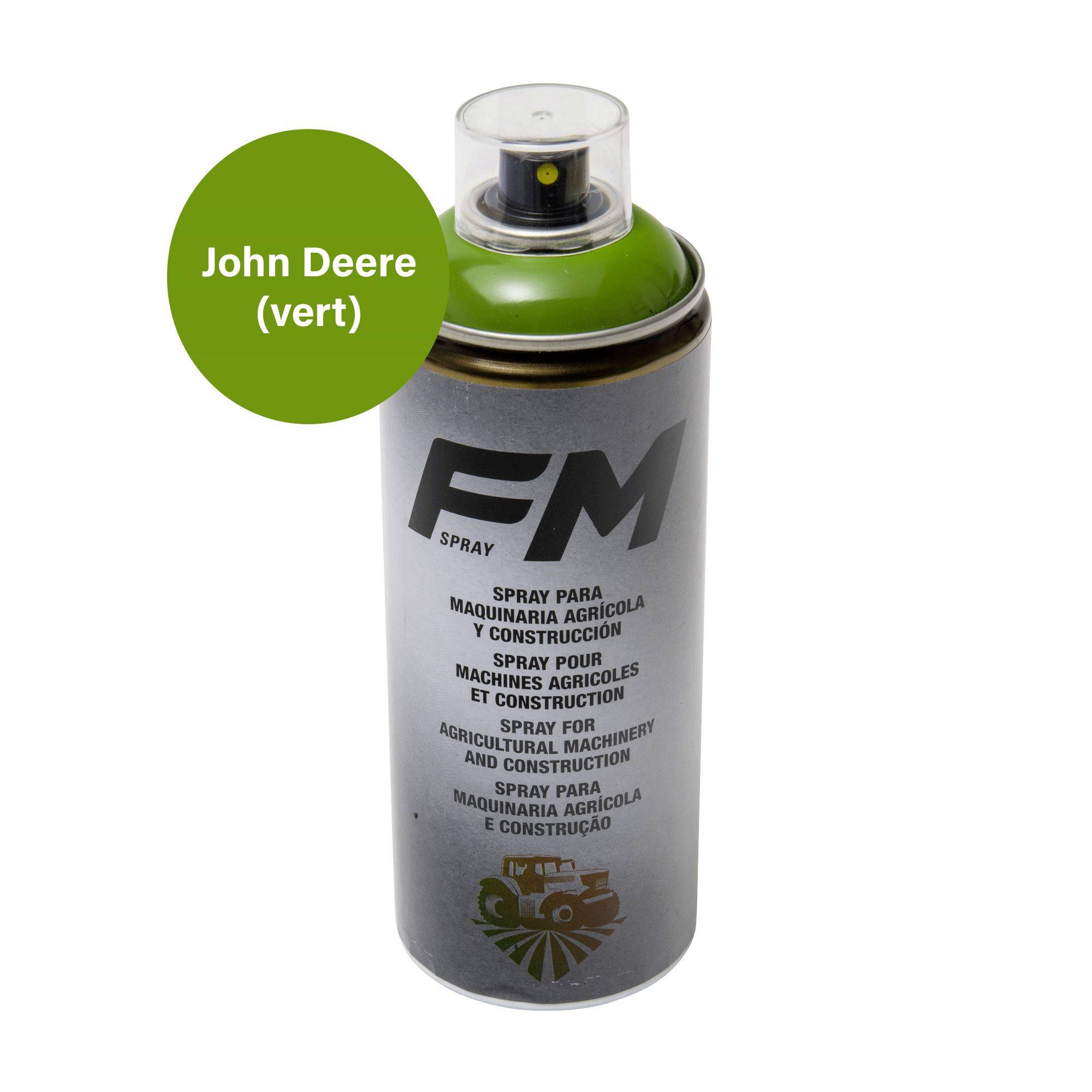 Peinture spray verte John Deere 400ml - Image 5