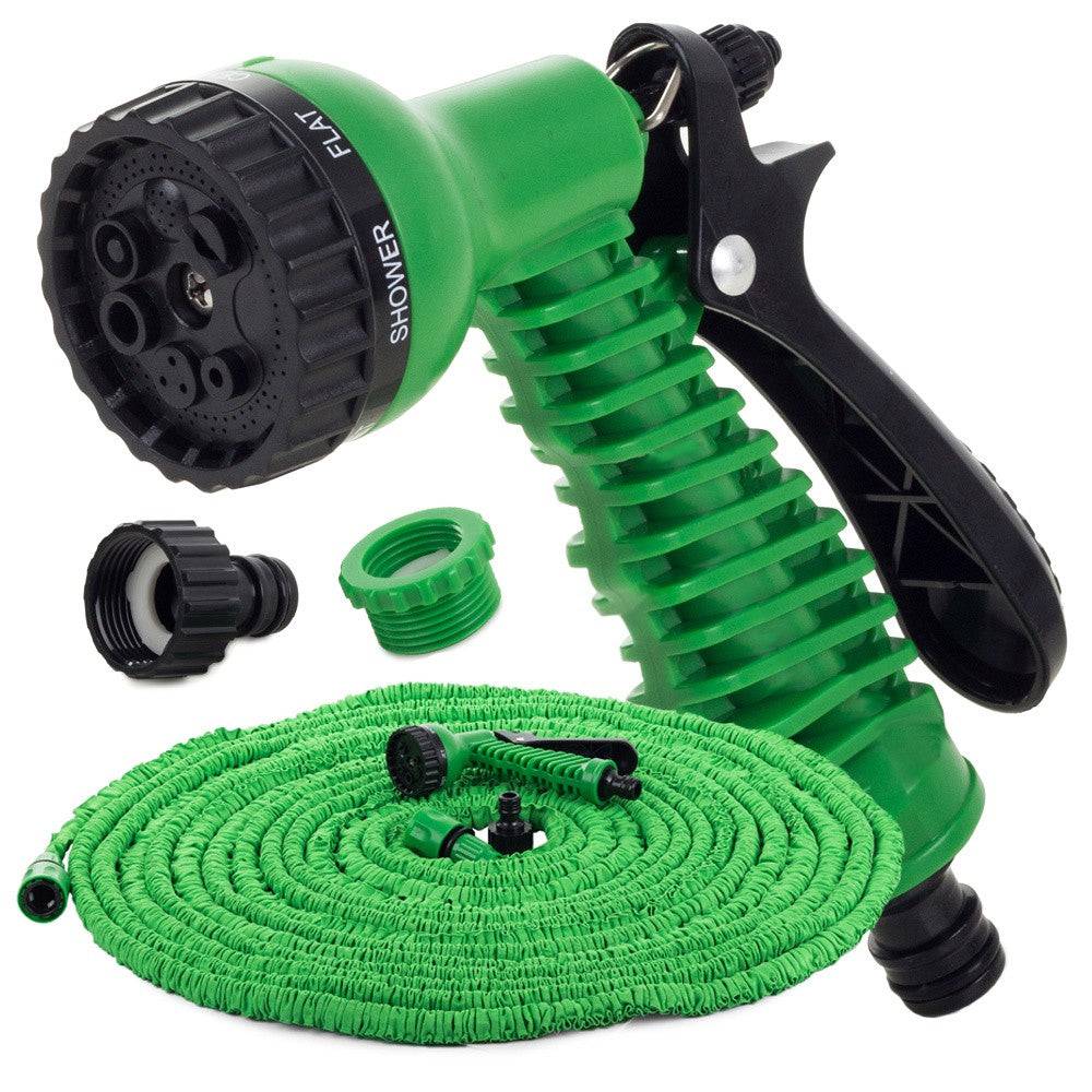 Tuyau d'arrosage extensible et durable, pistolet de 60 m - Image 1
