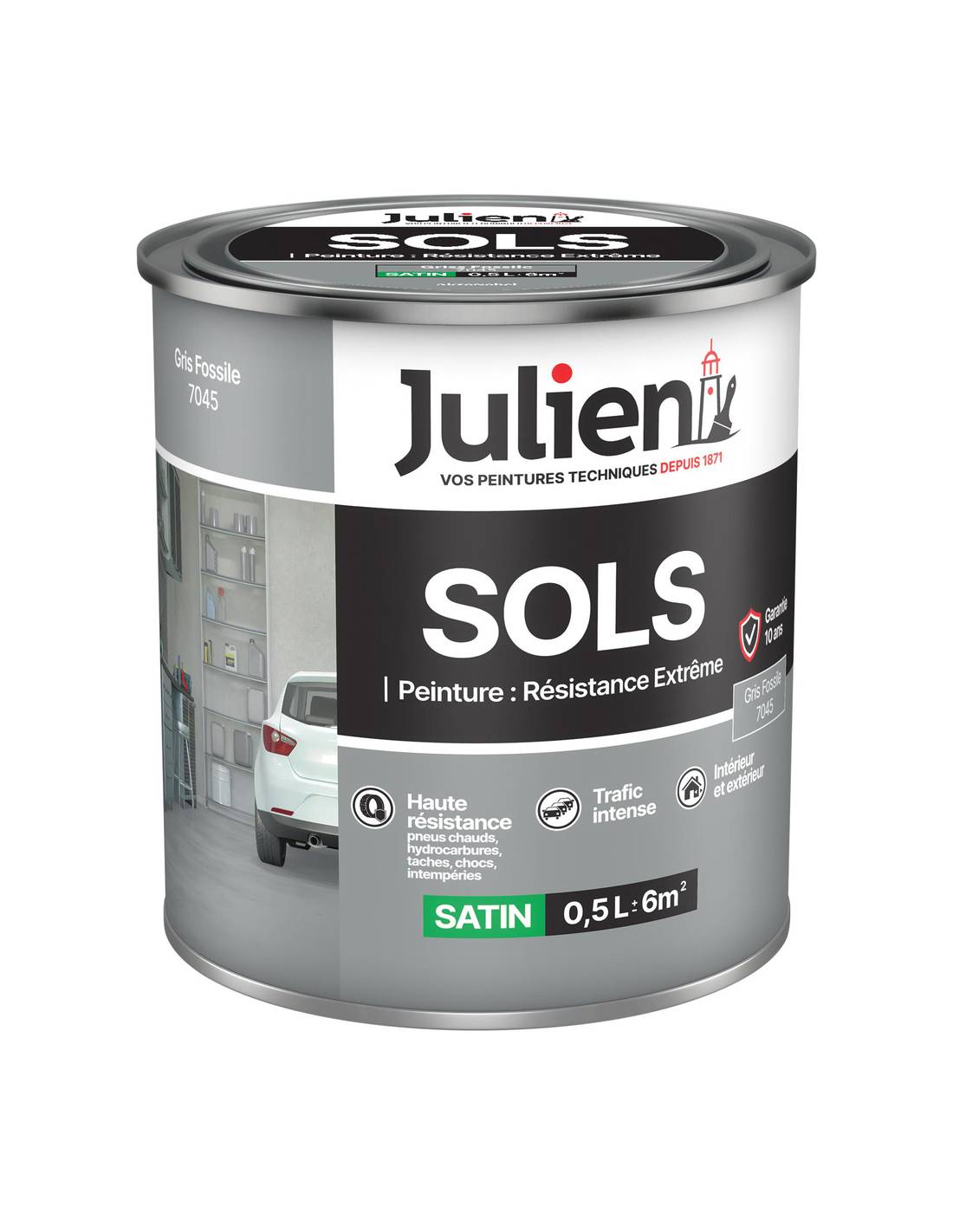 Julien - Peinture Sols Extreme Satin 0.5l - Julien