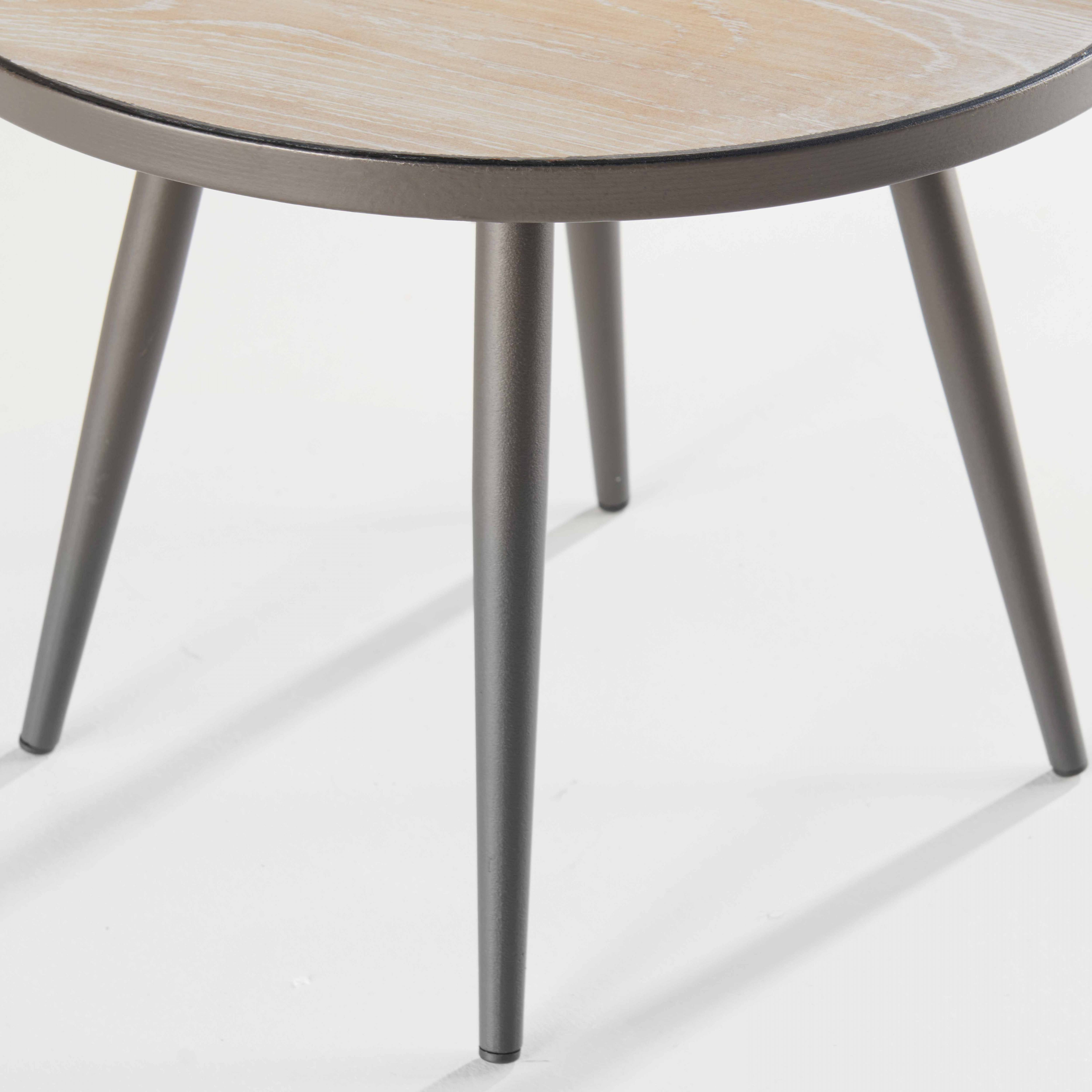 Oviala - Table basse de jardin ronde plateau en céramique Tivoli - Oviala - Image 5