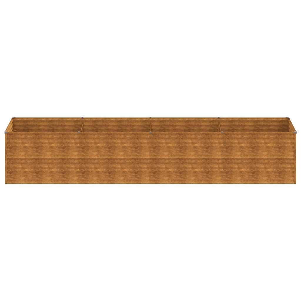 Vidaxl - Lit surélevé de jardin 386x100x69 cm acier corten vidaXL 152005 - Image 5