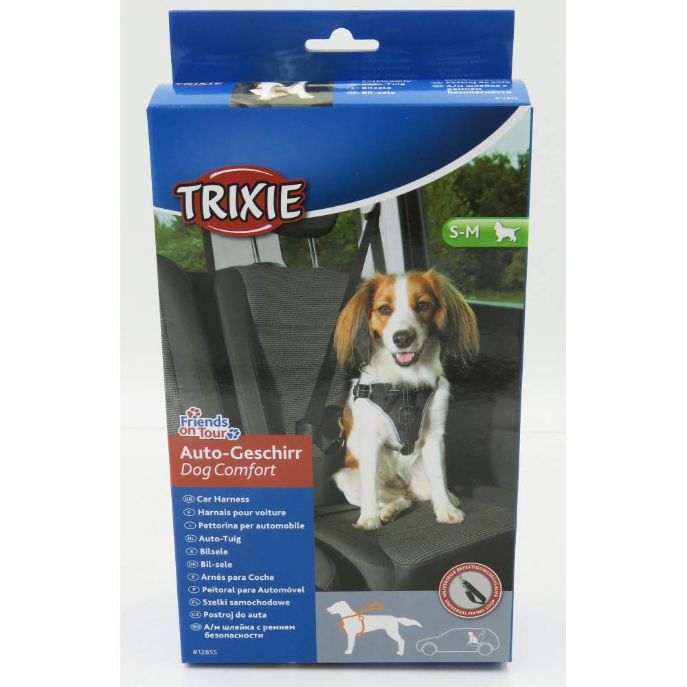 Trixie - Trixie - Harnais pour voiture Dog Confort S-M pour chien - Image 4