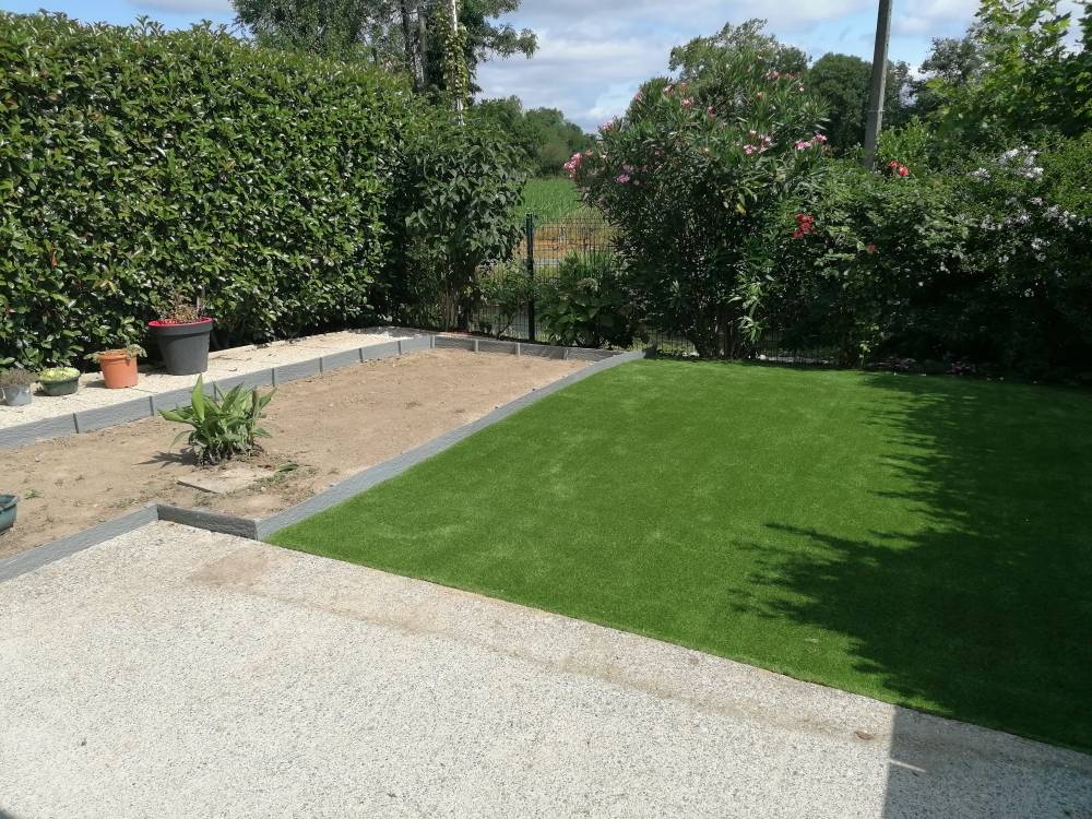 AGCO - Gazon synthétique Very Chic 35 mm pour grand jardin et piscine – 4 × 11 m, 44 m² - Image 2