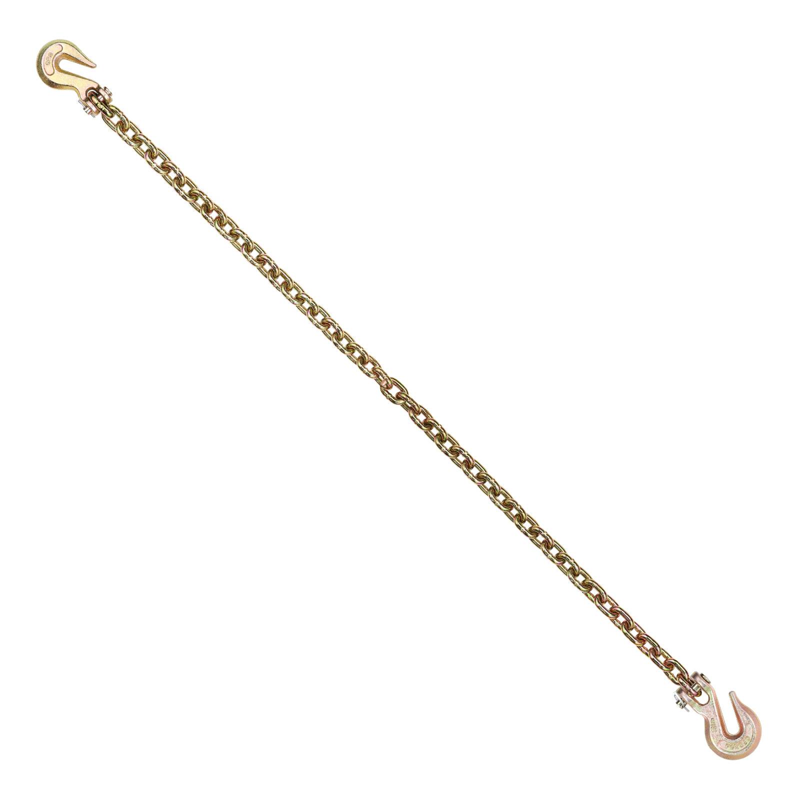 Vevor - VEVOR Chaînes de remorquage G80 8 mm x 316 cm, lot de 2, galvanisées, capacité 2,22 t, avec crochets pour arrimage. - Image 9