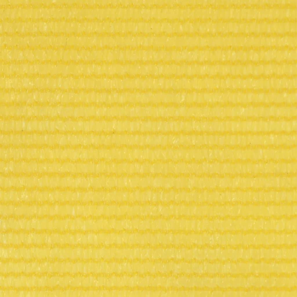 Helloshop26 - Écran de balcon brise pare vue protection confidentialité 90 x 300 cm PEHD jaune - Image 3