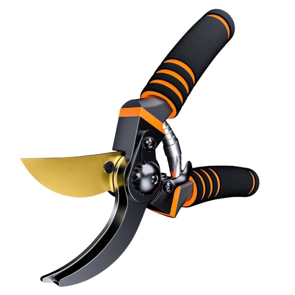 Ciseaux de jardin en titane premium - IntiMeg - Image 1
