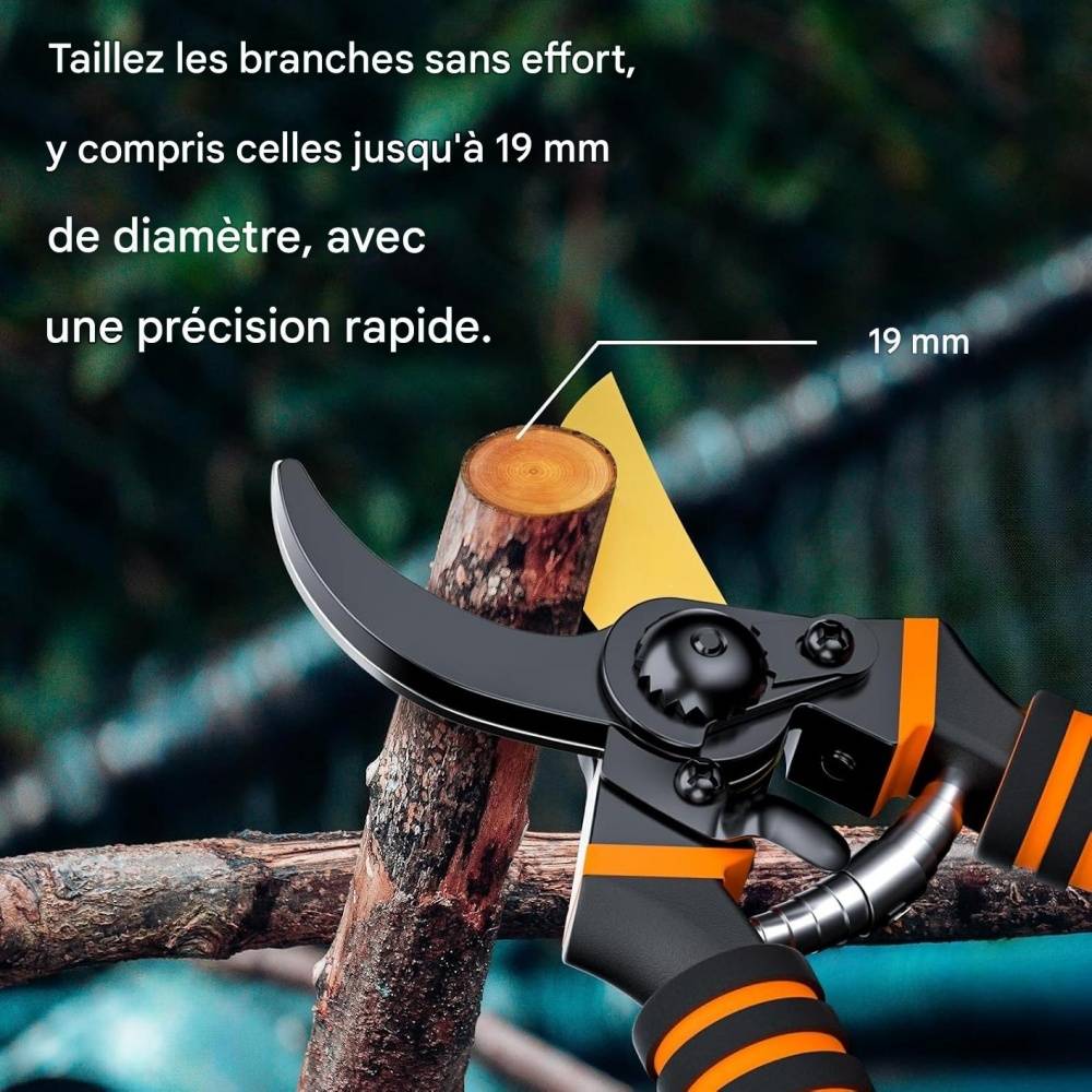 Ciseaux de jardin en titane premium - IntiMeg - Image 4