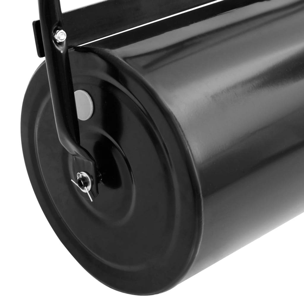 Vidaxl - Rouleau à gazon à pousser de jardin noir 63 L fer et acier vidaXL 154467 - Image 4