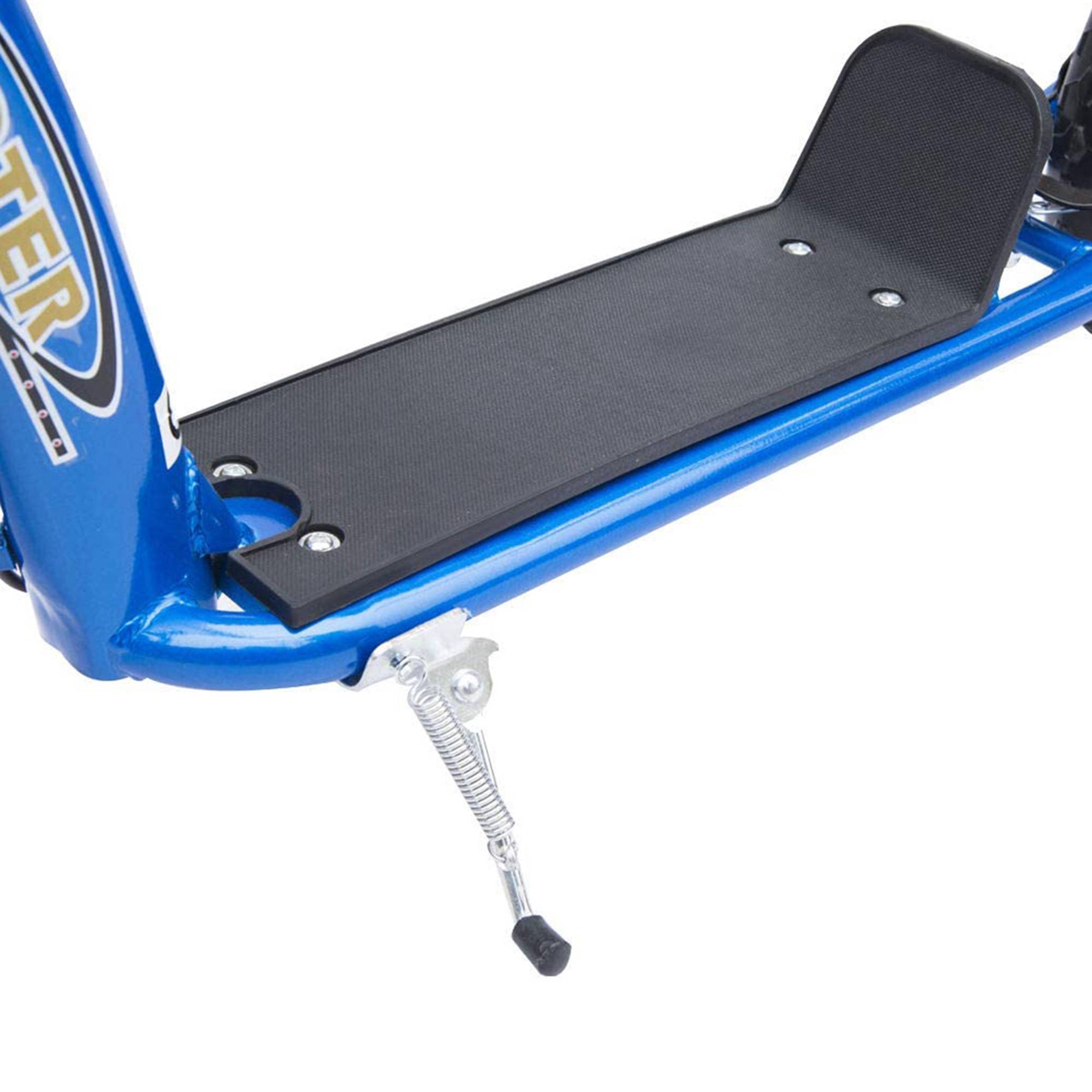 Trottinette enfant patinette pneus 30 cm Hauteur Guidon réglable poignée Frein et béquille Acier pour enfants à partir de 5 ans Bleu - Image 10
