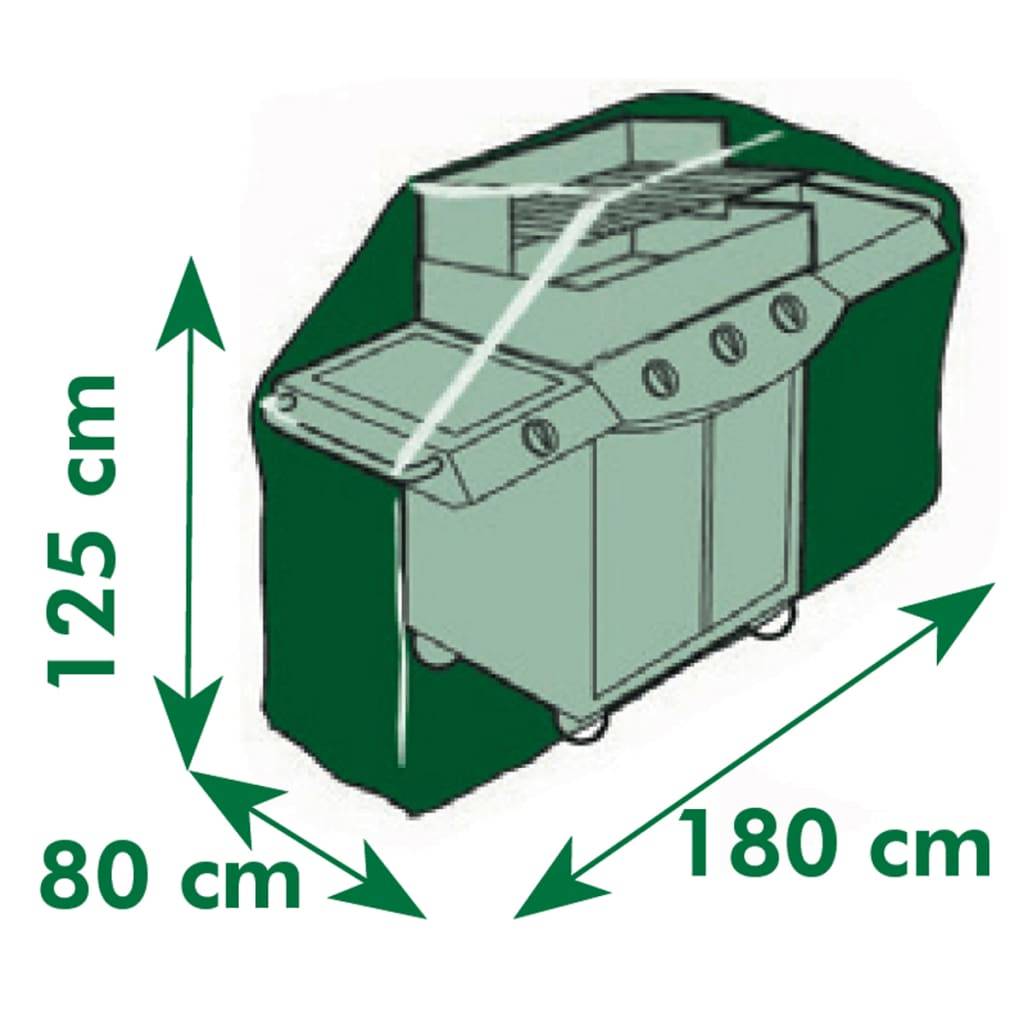 Housse de protection pour barbecue à gaz, Dimensions H125 x 180 x 80 cm - Image 4