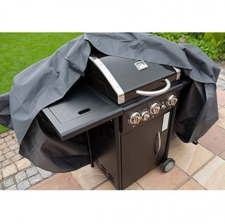 Housse de protection pour barbecue à gaz, Dimensions H125 x 180 x 80 cm - Image 2
