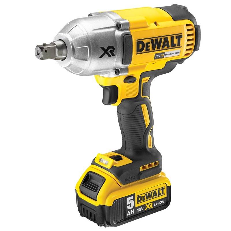 Boulonneuse à chocs DEWALT 18V 5.0Ah - XR Brushless 3 vitesses - 950Nm - DCF899P2 - Image 1