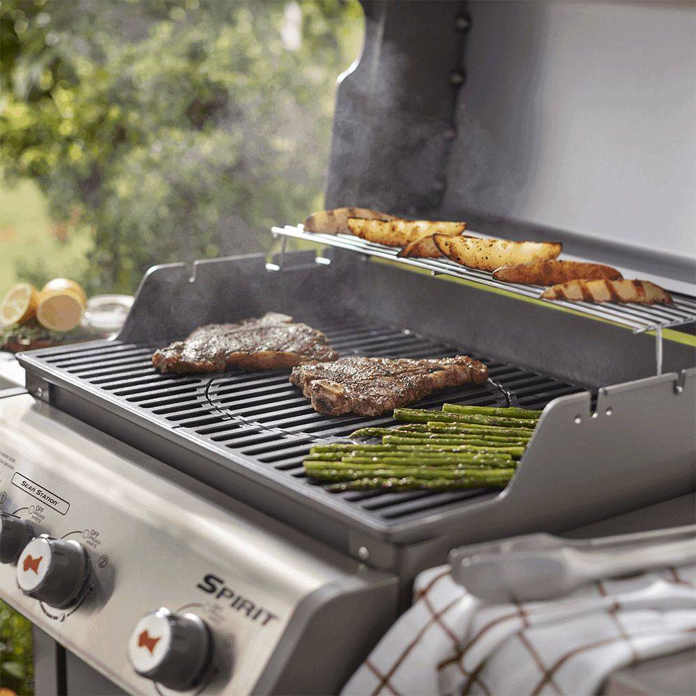 Weber - Grilles GBS en fonte d'acier émaillée pour barbecue Spirit 300 - Image 2