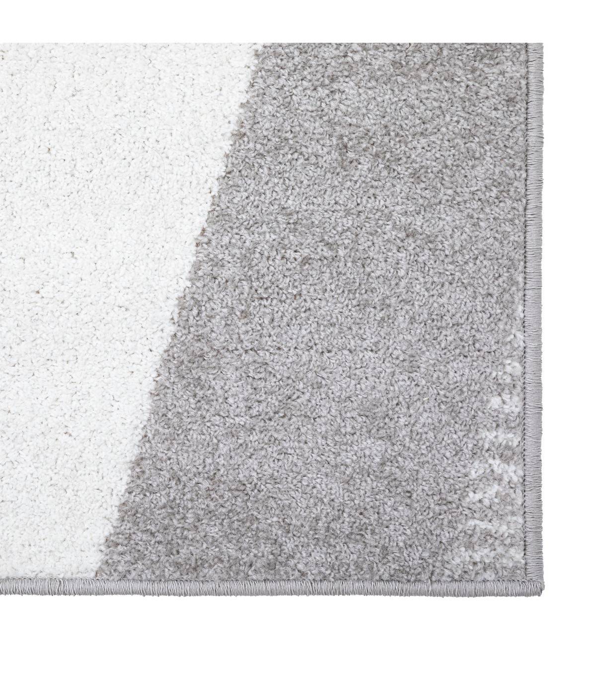 Tapis décoratif poils ras motifs imprimés 150 x 200 cm - Image 2