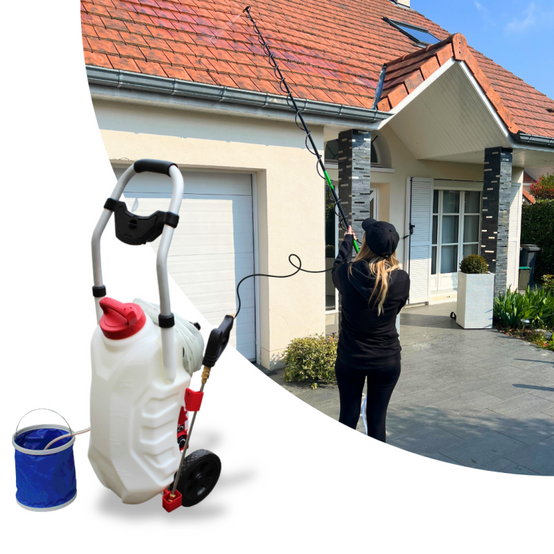 Pulvérisateur Électrique Pro Sprayer III option rinçage 30L - 1 Batterie Rechargeable - Nettoyer Toiture, Jardin & Façade - Forum Equipement - Image 4