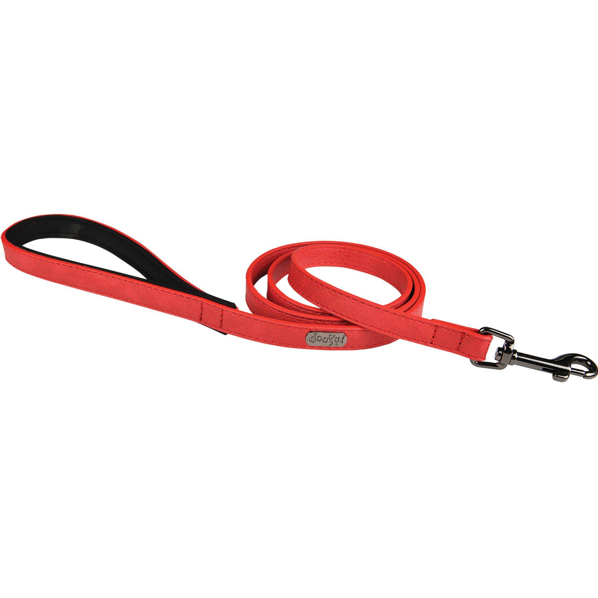 Laisse Simili Basics Rouge Taille : T1 DOOGY GLAM