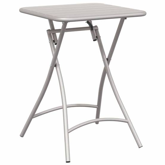 Ensemble table et chaises de jardin pliantes en Acier pour balcon 2 places Beige – ComfortXL Outdoor Living - Image 6
