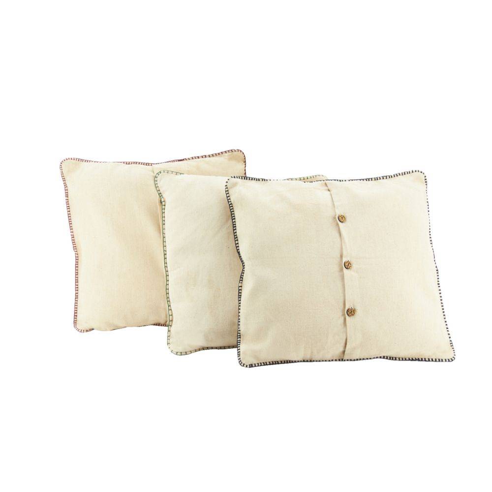 Aubry Gaspard - Coussin en coton (Lot de 3) - Image 2