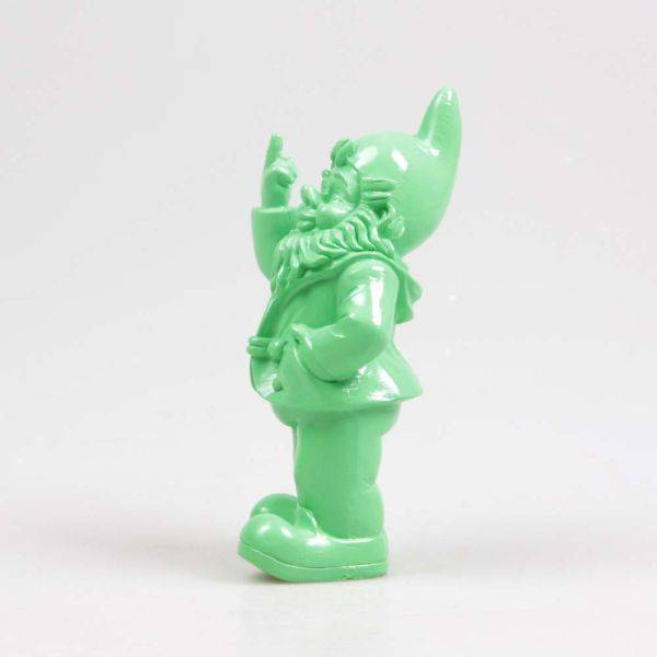 Stoobz - Nain de jardin en résine doigt d'honneur 7 x 8 x 20 cm Vert Stoobz - Image 6