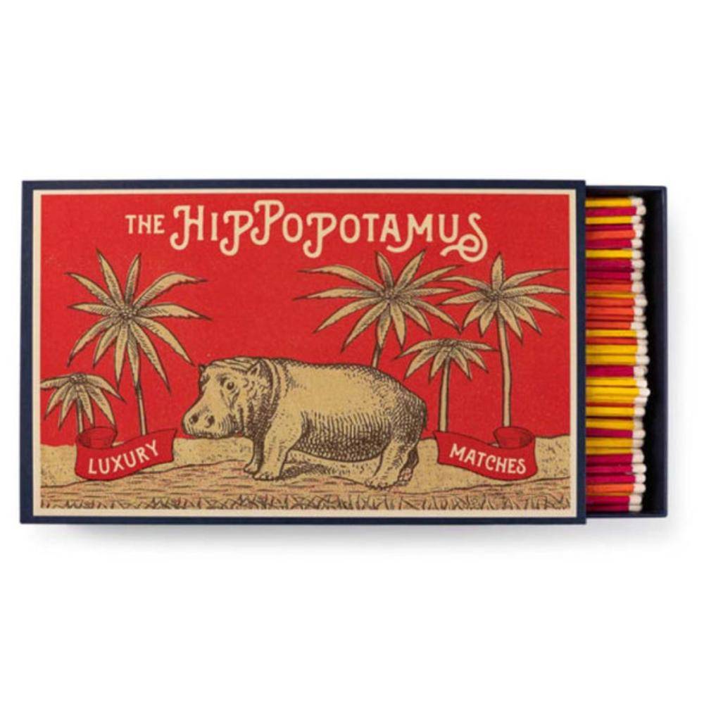 Allumettes Archivist Deluxe Giant 30cm Hippopotamus