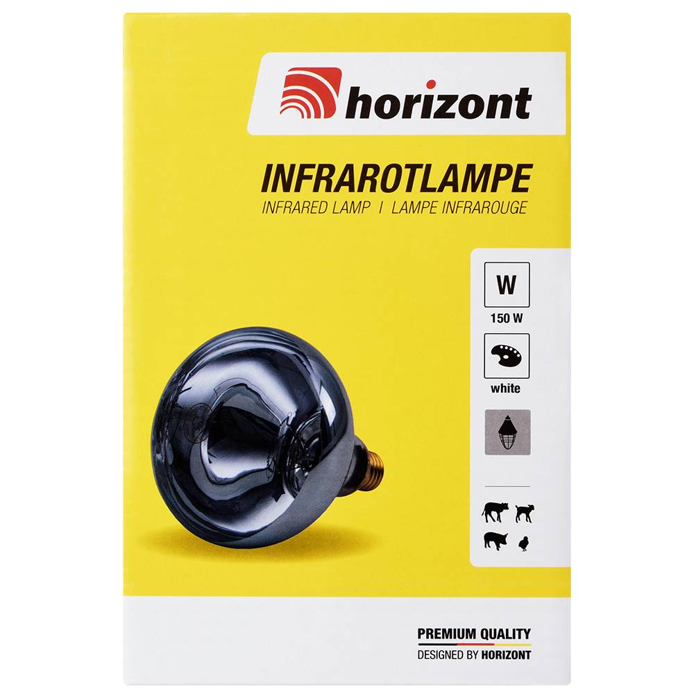 Horizont - Ampoule chauffante 150 W blanche - Image 5