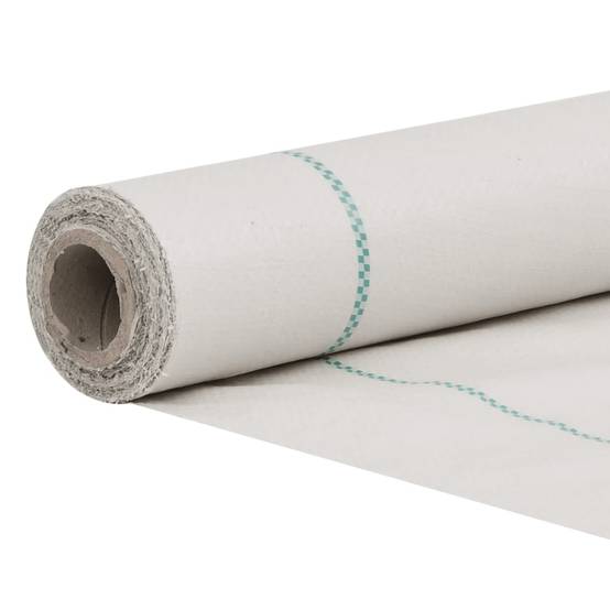 Toile de paillage Polypropylène Jardin Potager Anti-repousse mauvaises herbes 0,5x150m Blanc - ComfortXL Outdoor Living - Image 4