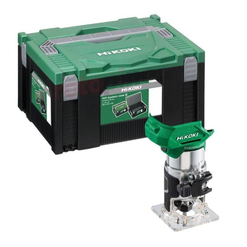 Affleureuse 18V HIKOKI M1808DAW2Z dans coffret HSC III (vendu sans batterie) Hikoki - Image 1