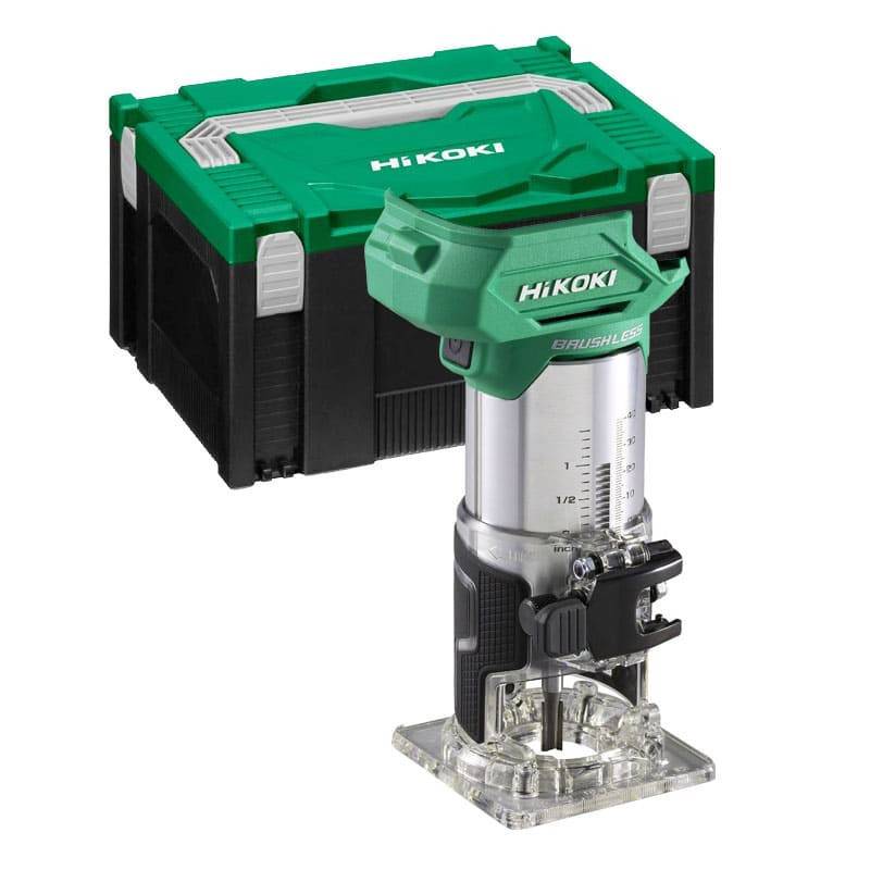 Affleureuse sans fil 18V Ø 6-8 mm (Produit seul) en coffret - HIKOKI M1808DAW2Z - Image 1