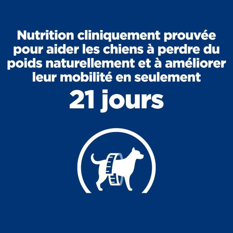CROQUETTES CHIEN ADULT PRESCRIPTION DIETS J/D METABOLIC + MOBILITY - HILL'S 12 kg - Image 2
