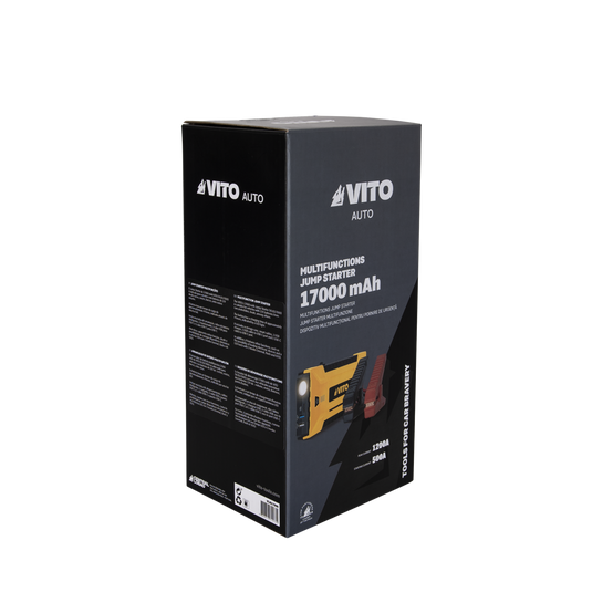 Vito - Chargeur de Batterie 12V 17000mAh Démarreur Station de charge portable VITO - Image 7