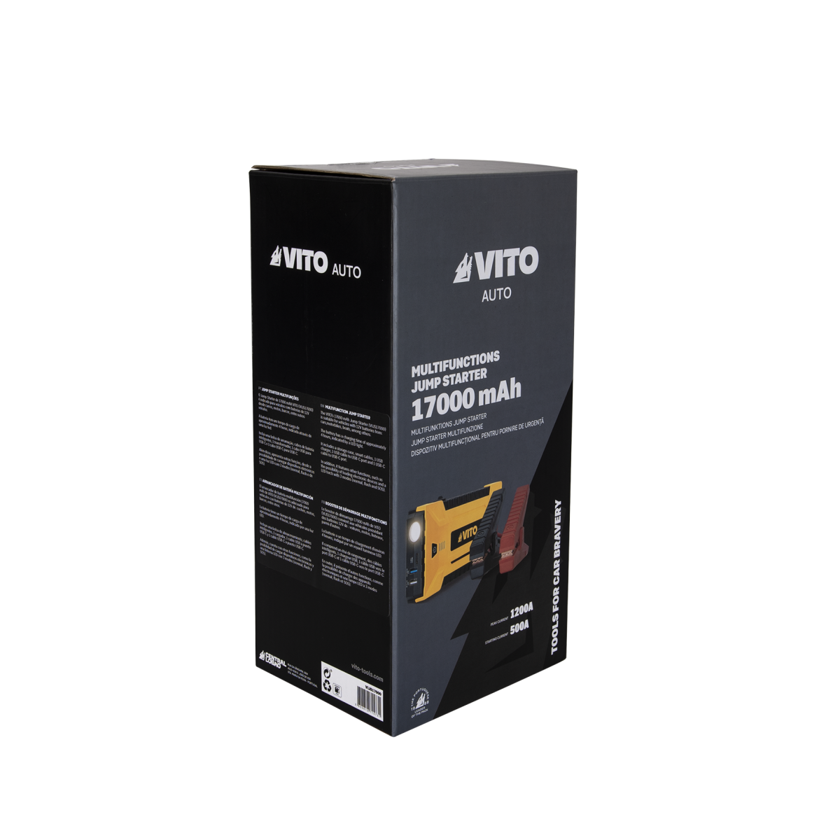 Vito - Chargeur de Batterie 12V 17000mAh Démarreur Station de charge portable VITO - Image 7