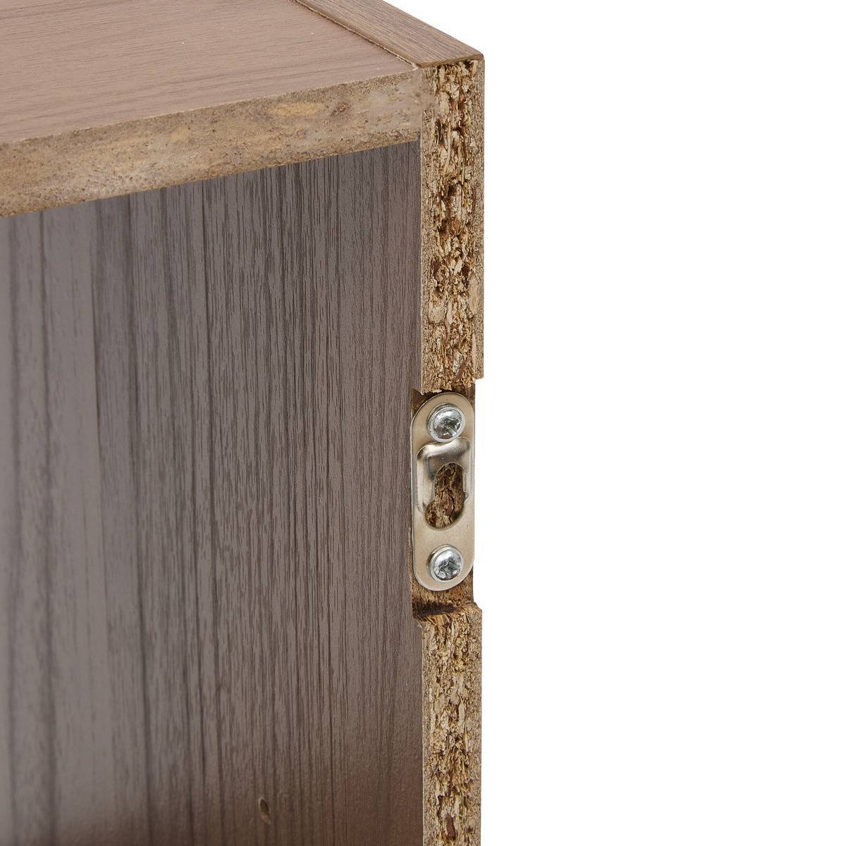 Étagère Mix'N Modul 1 case carré marron - 5five - Image 4