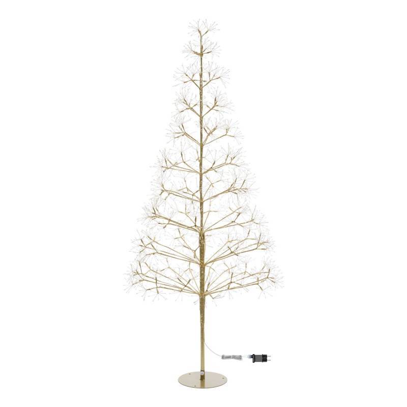 Lotti - Sapin Lumineux Riche RICH Champagne H210cm 3000 MicroLED FlashLED Blanc Chaud avec Rameaux Lotti - Image 2