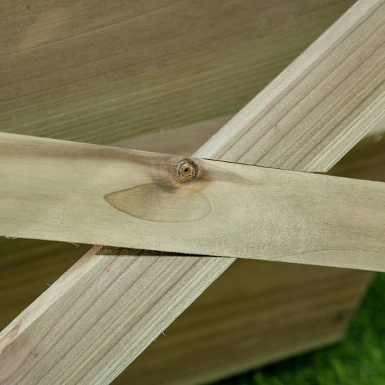 Jardinière Échelle 3 Niveaux en Bois, Tissu Non Tissé et Drainage, Jardin Vertical pour Plantes et Fleurs, 71 x 61 x 77 cm, Naturel - Image 10