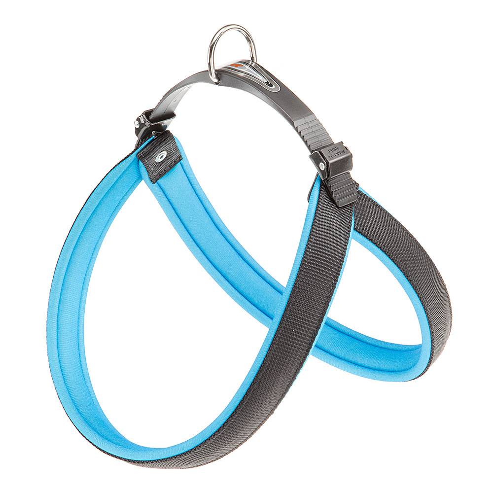 Ferplast - Ferplast Harnais ergonomique pour chiens AGILA FLUO 6, ajustement parfait, fermeture à double micro-régulation, rembourrage souple, A=B 57÷65 cm 25 mm - Image 1