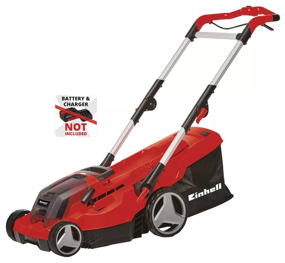 Einhell - Tondeuse sans fil GE-CM 36/37 Li-Solo - 36V - coupé 37cm - bac 45L - hauteur 25-75mm- sans batterie/chargeur Einhell - Image 1