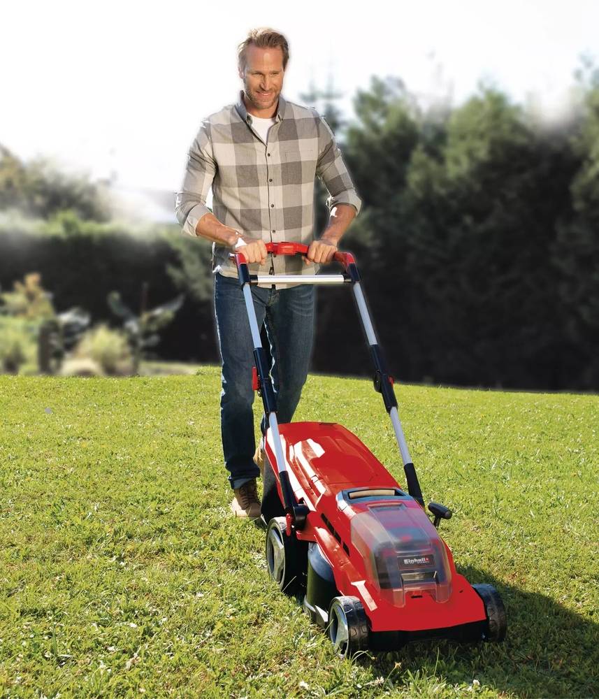 Einhell - Tondeuse sans fil GE-CM 36/37 Li-Solo - 36V - coupé 37cm - bac 45L - hauteur 25-75mm- sans batterie/chargeur Einhell - Image 2