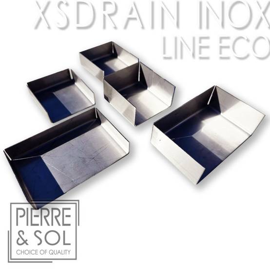 Accessoires pour caniveau XSDRAIN INOX EASY - LINE ECO - About fermé 3XS 65 - Image 2