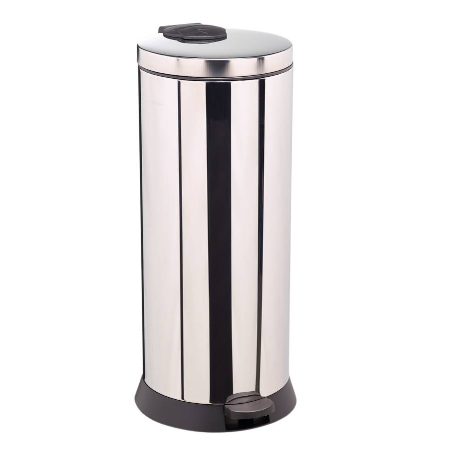 Poubelle à pédale 30l inox 94129 Rossignol - Image 2