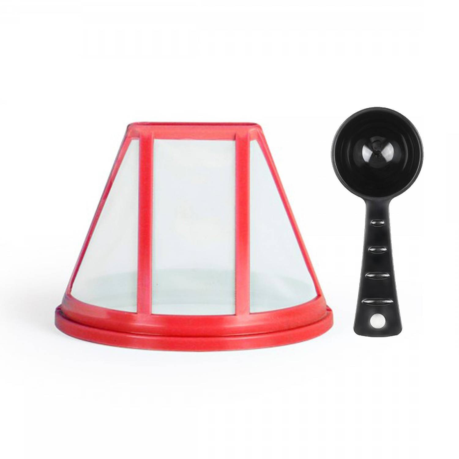 Livoo - Cafetière électrique LIVOO DOD163R - finition Rouge, capacité de 1.25L / 12 tasses, Verseuse en verre avec système anti-gouttes - Image 4